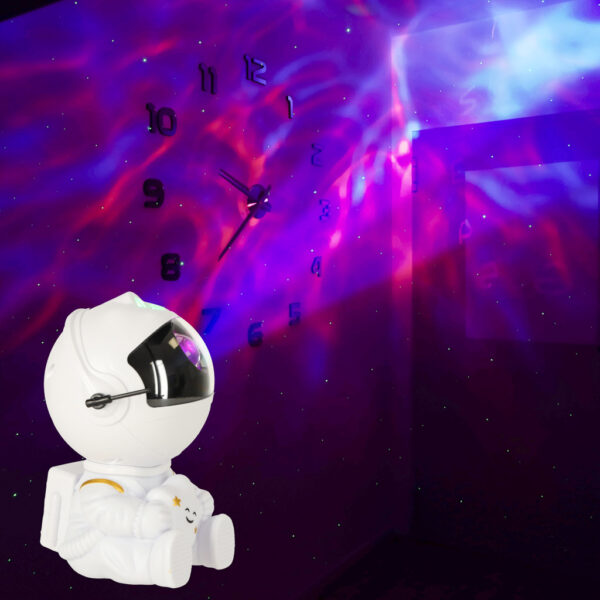 Lampka nocna projektor ASTROSTARS projektor gwiazd z pilotem biały - obrazek 10