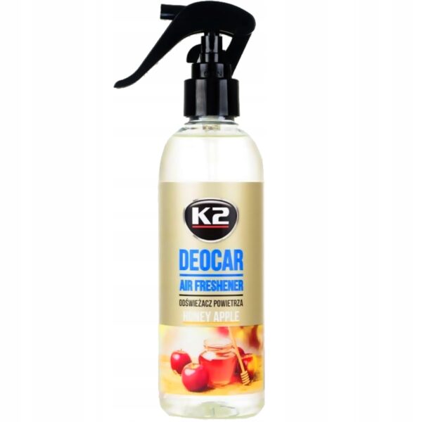 K2 DEOCAR ZAPACH SAMOCHODOWY ATOMIZER Honey Apple Jabłko z miodem 250ml