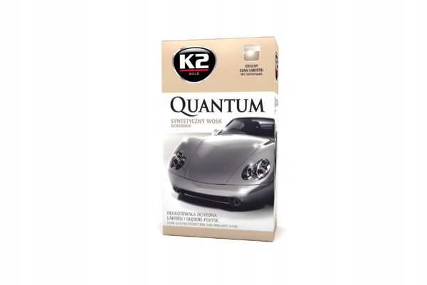 K2 QUANTUM SYNTETYCZNY WOSK OCHRONNY + MIKROFIBRA - obrazek 2