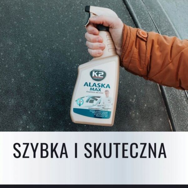 K2 odmrażacz do szyb -70C ALASKA MAX 700ml - obrazek 3