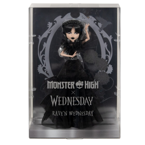 Lalka MONSTER HIGH X Wednesday Rave HXJ03 - obrazek 10