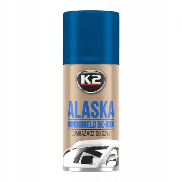 K2 Alaska odmrażacz do szyb w sprayu 150ml - obrazek 3