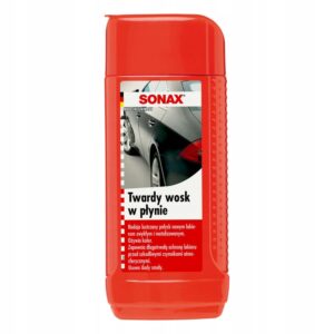 SONAX WOSK TWARDY W PŁYNIE NABŁYSZCZA I ZABEZPIECZA LAKIER 250ml
