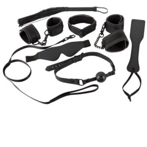 Bad Kitty, zestaw rozkoszy BDSM do krępowania 7 elementów