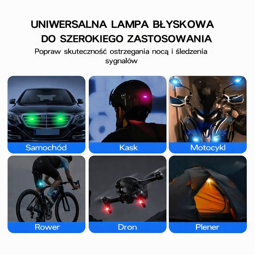 Światła LED 2szt. bezprzewodowe - obrazek 6